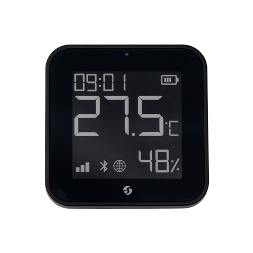 Shelly BLU H&T Display ZB Black - Shelly Europe