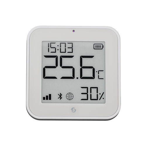 Shelly BLU H&T Display ZB White - Shelly Europe