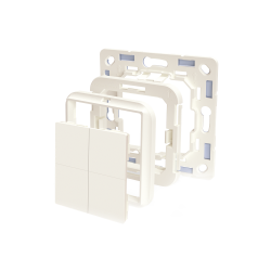 Shelly BLU WS4 + Busch-Jaeger Adapter