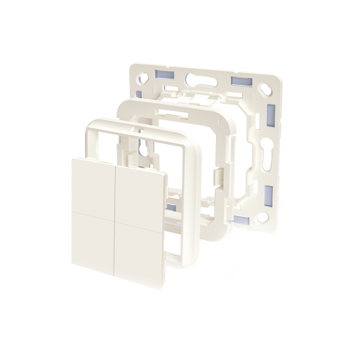 Shelly BLU WS4 + Busch-Jaeger Adapter