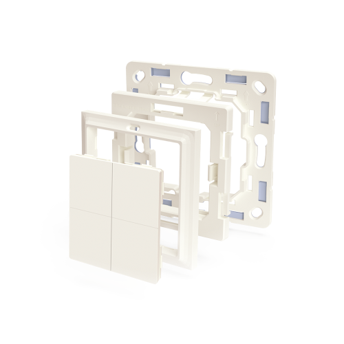 Shelly BLU WS4 + Gira/Merten Adapter