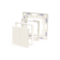 Shelly BLU WS4 + Legrand/Shelly Adapter
