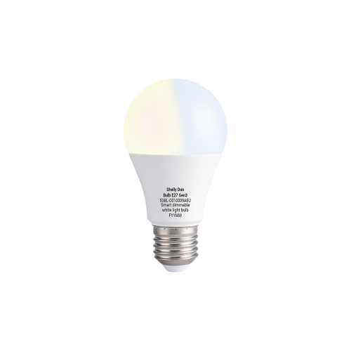 Shelly Duo Bulb E27 Gen3 - Shelly Europe