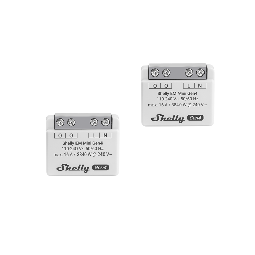Shelly EM Mini Gen4 2-pack - Shelly Europe