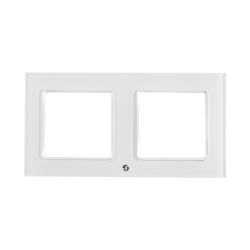 Shelly Frame for Wall Switch White x2 - Shelly Europe