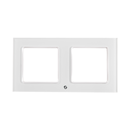 Shelly Frame for Wall Switch White x2 - Shelly Europe