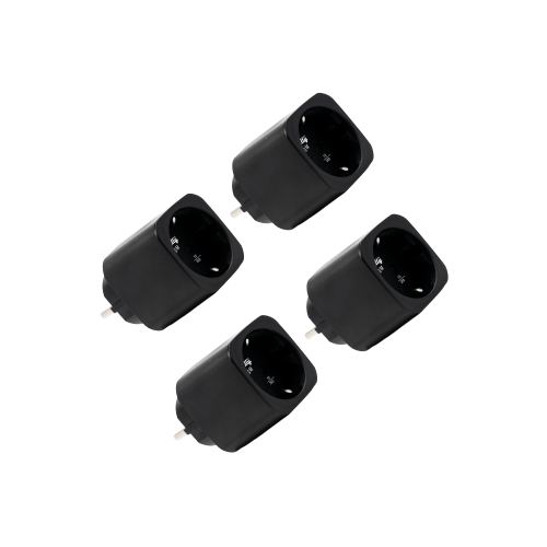Shelly Plug M Gen3 Black 4-pack - Shelly Europe