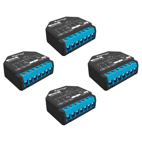 Shelly Plus 2PM x4 - Shelly Europe