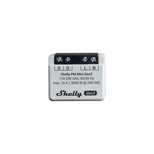 Shelly PM Mini Gen3 List - Shelly Europe