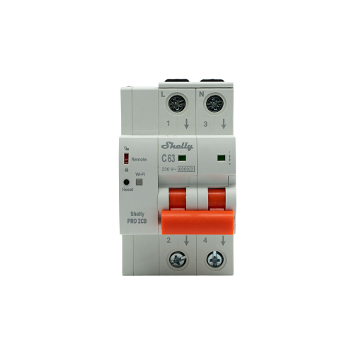 Shelly PRO 2CB C63A - Shelly Europe