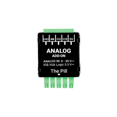 Analog 0 - 30V Add-on (Shelly Pill)