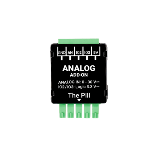Analog 0 - 30V Add-on (Shelly Pill)