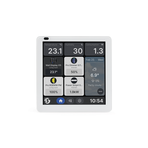 Shelly Wall Display X1i Silver - Shelly Europe
