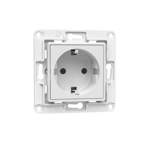 Shelly Wall Socket EU White - Shelly Europe