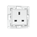 Shelly Wall Socket UK White - Shelly Europe