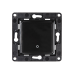 Shelly Wall Switch with 1 Button Black - Shelly Europe