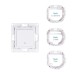 Shelly Wall Switch with 1 Button White - Shelly Europe