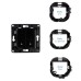 Shelly Wall Switch with 2 Buttons Black - Shelly Europe