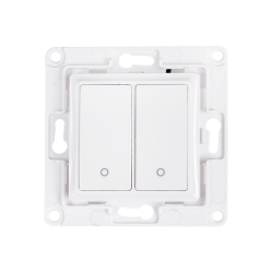 Shelly Wall Switch with 2 Buttons White - Shelly Europe