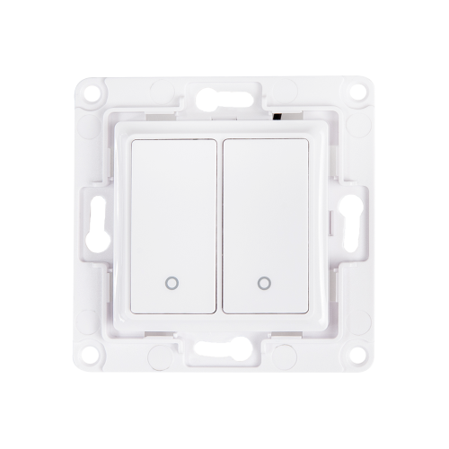 Shelly Wall Switch with 2 Buttons White - Shelly Europe