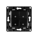 Shelly Wall Switch with 4 Buttons Black