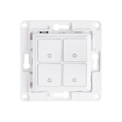 Shelly Wall Switch with 4 Buttons White - Shelly Europe