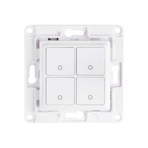 Shelly Wall Switch with 4 Buttons White - Shelly Europe