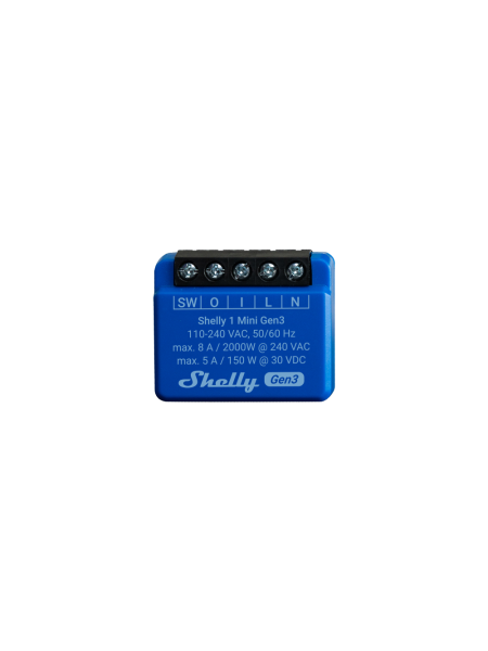 Shelly 1 Mini Gen3 - Shelly Europe