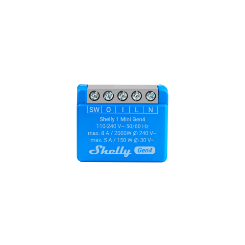 Shelly 1 Mini Gen4 List - Shelly Europe