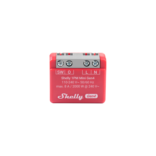 Shelly 1PM Mini Gen4 List - Shelly Europe